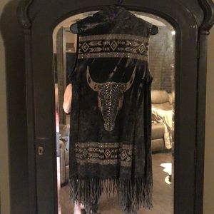 Steer Skull Cardigan